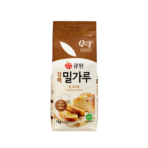 큐원 강력(빵용)밀가루 1kg